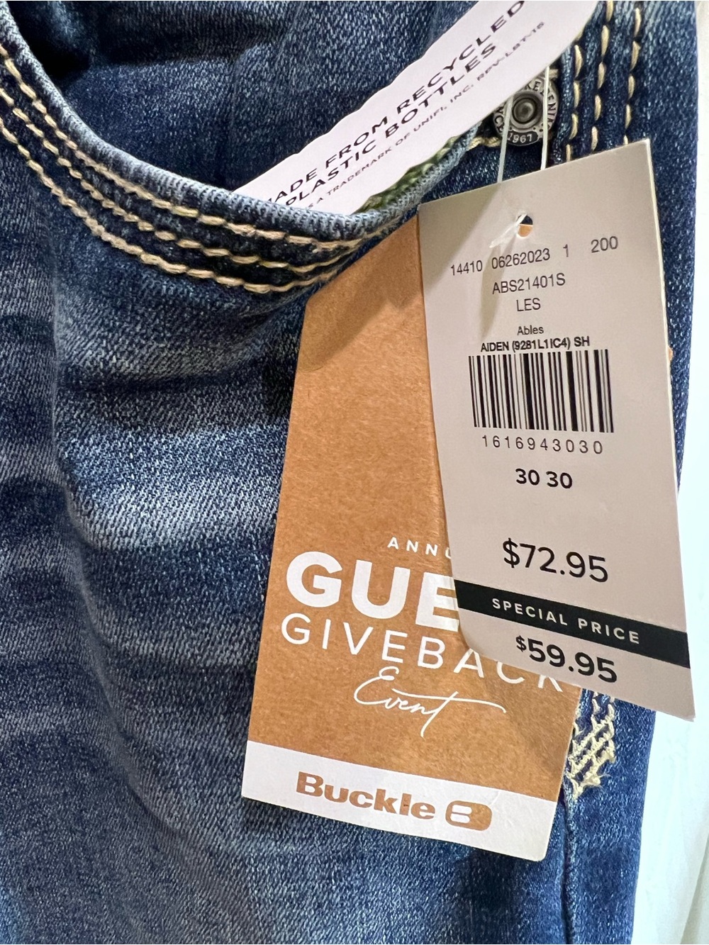 Men’s BKE Aiden Bootcut Jeans 30/30 - Picture 8 of 9